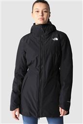 ΓΥΝΑΙΚΕΙΟ ΠΑΡΚΑ ΜΟΝΟΧΡΩΜΟ ΜΕ ΡΥΘΜΙΖΟΜΕΝΗ ΚΟΥΚΟΥΛΑ ''HIKESTELLER'' - NF0A3Y1GKX71 ΜΑΥΡΟ THE NORTH FACE