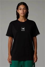 ΓΥΝΑΙΚΕΙΟ T-SHIRT ''COORDINATES'' - NF0A89CJJK31 ΜΑΥΡΟ THE NORTH FACE