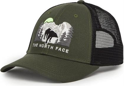 ΚΑΠΕΛΟ JOCKEY EMBROIDERED MUDDER TRUCKER NF0A7WH3YHO1 ΚΑΦΕ THE NORTH FACE