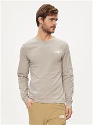 LONGSLEEVE EASY NF0A87N8 ΓΚΡΙ REGULAR FIT THE NORTH FACE