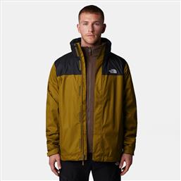 M EVOLVE II TRI JKT MOSS GREEN/TN (9000189358-78313) THE NORTH FACE