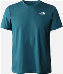 M FOUNDATION TEE NF0A55EF-NFEFS PETROL THE NORTH FACE