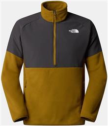 M GLACIER HVWT 1/2 ZIP MOSS GREEN (9000189350-78329) THE NORTH FACE