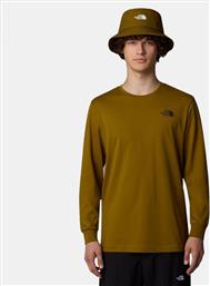 M L/S REDBOX TEE MOSS GREEN (9000189403-4669) THE NORTH FACE από το COSMOSSPORT