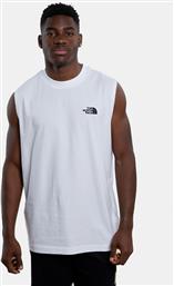 M OVERSIZE SIMPLE DOME TNF WHITE (9000175033-12039) THE NORTH FACE από το COSMOSSPORT