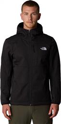 M QUEST HOODED SOFTSHELL NF0A3YFP4H0-4H0 ΜΑΥΡΟ THE NORTH FACE