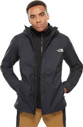 M QUEST TRICLIMATE JACKET NF0A3YFHJK3-JK3 ΜΑΥΡΟ THE NORTH FACE
