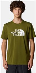 M S/S EASY TEE FOREST OLIVE/TN (9000218432-75482) THE NORTH FACE