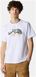 M S/S MOUNTAIN LINE TEE TNF WHITE (9000174954-12039) THE NORTH FACE