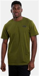 M S/S REDBOX CLBRTN TEE FOREST OL (9000174941-75467) THE NORTH FACE από το COSMOSSPORT