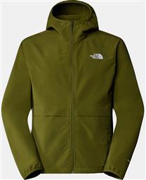 M TNF EASY WIND FZ JACK FOREST OL (9000175019-75467) THE NORTH FACE από το COSMOSSPORT