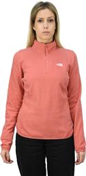 NF0A5IHN ΦΟΥΤΕΡ 100 GLACIER 1/4 ZIP - UBG1 FADED ROSE THE NORTH FACE