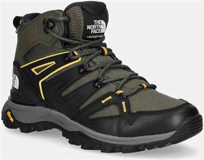 ΠΑΠΟΥΤΣΙΑ HEDGEHOG MID GORE-TEX ΧΡΩΜΑ: ΠΡΑΣΙΝΟ, NF0A8AAABQW1 THE NORTH FACE