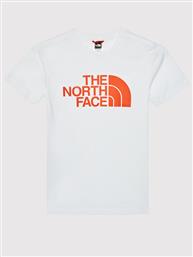 T-SHIRT EASY NF00A3P7 ΛΕΥΚΟ REGULAR FIT THE NORTH FACE από το MODIVO