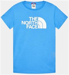 T-SHIRT EASY NF0A82GH ΜΠΛΕ REGULAR FIT THE NORTH FACE από το MODIVO