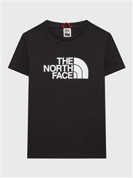 T-SHIRT EASY NF0A82GH ΜΑΥΡΟ REGULAR FIT THE NORTH FACE