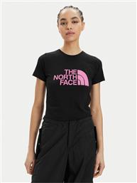 T-SHIRT EASY NF0A87N6 ΜΑΥΡΟ REGULAR FIT THE NORTH FACE από το MODIVO