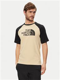 T-SHIRT EASY NF0A87N7 ΜΠΕΖ REGULAR FIT THE NORTH FACE