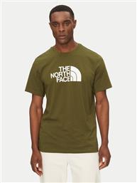 T-SHIRT EASY NF0A8A6C ΠΡΑΣΙΝΟ REGULAR FIT THE NORTH FACE