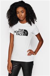 T-SHIRT EASY TEE NF0A4T1Q ΛΕΥΚΟ SLIM FIT THE NORTH FACE