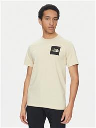 T-SHIRT FINE NF0A8A6M ΜΠΕΖ REGULAR FIT THE NORTH FACE