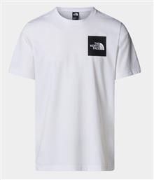 T-SHIRT FINE NF0A8A6M ΛΕΥΚΟ REGULAR FIT THE NORTH FACE