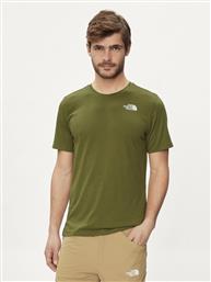 T-SHIRT FOUNDATION MOUNTAIN LINES NF0A8830 ΠΡΑΣΙΝΟ REGULAR FIT THE NORTH FACE