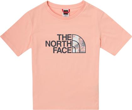 T-SHIRT ΜΕ ΚΟΝΤΑ ΜΑΝΙΚΙΑ EASY RELAXED TEE THE NORTH FACE από το SPARTOO