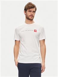 T-SHIRT NEVER STOP NF0A87NS ΛΕΥΚΟ REGULAR FIT THE NORTH FACE