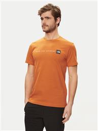 T-SHIRT NEVER STOP NF0A87NS ΠΟΡΤΟΚΑΛΙ REGULAR FIT THE NORTH FACE