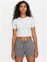 T-SHIRT NF0A55AO ΓΑΛΑΖΙΟ CROPPED FIT THE NORTH FACE από το MODIVO