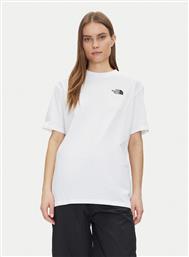 T-SHIRT NF0A87NQFN41 ΛΕΥΚΟ OVERSIZE THE NORTH FACE από το MODIVO