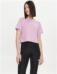 T-SHIRT NF0A880N ΡΟΖ REGULAR FIT THE NORTH FACE