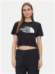 T-SHIRT NF0A8A6HJK31 ΜΑΥΡΟ RELAXED FIT THE NORTH FACE