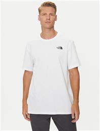 T-SHIRT REDBOX NF0A2TX2 ΛΕΥΚΟ REGULAR FIT THE NORTH FACE