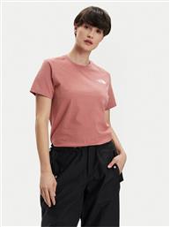 T-SHIRT REDBOX NF0A87NK ΡΟΖ RELAXED FIT THE NORTH FACE