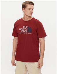 T-SHIRT RUST 2 NF0A87NW ΚΟΚΚΙΝΟ REGULAR FIT THE NORTH FACE