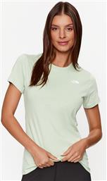 T-SHIRT SIMPLE DOME NF0A4T1A ΠΡΑΣΙΝΟ REGULAR FIT THE NORTH FACE από το MODIVO