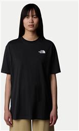 T-SHIRT SIMPLE DOME NF0A87NQ ΜΑΥΡΟ OVERSIZE THE NORTH FACE