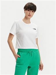 T-SHIRT SIMPLE DOME NF0A87U4 ΛΕΥΚΟ RELAXED FIT THE NORTH FACE