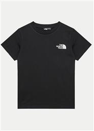 T-SHIRT SIMPLE DOME NF0A8DRP ΜΑΥΡΟ REGULAR FIT THE NORTH FACE