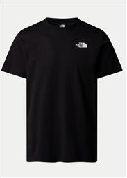 T-SHIRT VERTICAL NF0A89FP ΜΑΥΡΟ REGULAR FIT THE NORTH FACE