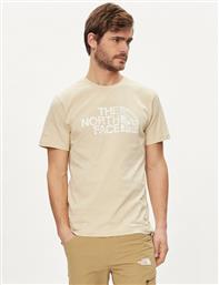 T-SHIRT WOODCUT DOME NF0A87NX ΜΠΕΖ REGULAR FIT THE NORTH FACE