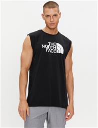 TANK TOP EASY NF0A87R2 ΜΑΥΡΟ REGULAR FIT THE NORTH FACE