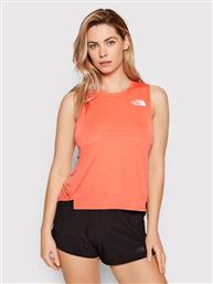 ΤΟΠ UP WITH THE SUN NF0A538V ΠΟΡΤΟΚΑΛΙ REGULAR FIT THE NORTH FACE