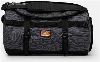 UNISEX ΣΑΚΒΟΥΑΓΙΑΖ ΜΕ ANIMAL PRINT ''BASE CAMP DUFFEL M'' - NF0A52ST4DI1 ΑΝΘΡΑΚΙ THE NORTH FACE