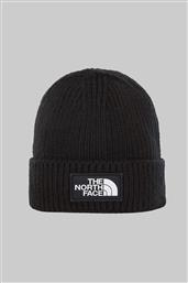 UNISEX ΣΚΟΥΦΟΣ ΜΕ LOGO PATCH ''BOX CUFFED BEANIE'' - NF0A3FJXJK31 ΜΑΥΡΟ THE NORTH FACE