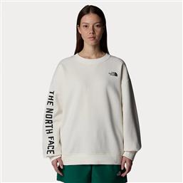 W CREW VARSITY GRAPHIC WHITE DU (9000189333-75470) THE NORTH FACE