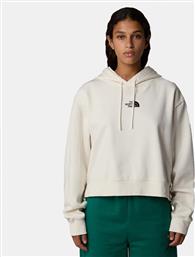 W ESSENTIAL CROP HOODIE WHITE D (9000189497-75470) THE NORTH FACE