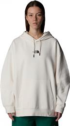 W ESSENTIAL OVERSIZE HOODIE NF0A89ENQLI-QLI ΛΕΥΚΟ THE NORTH FACE